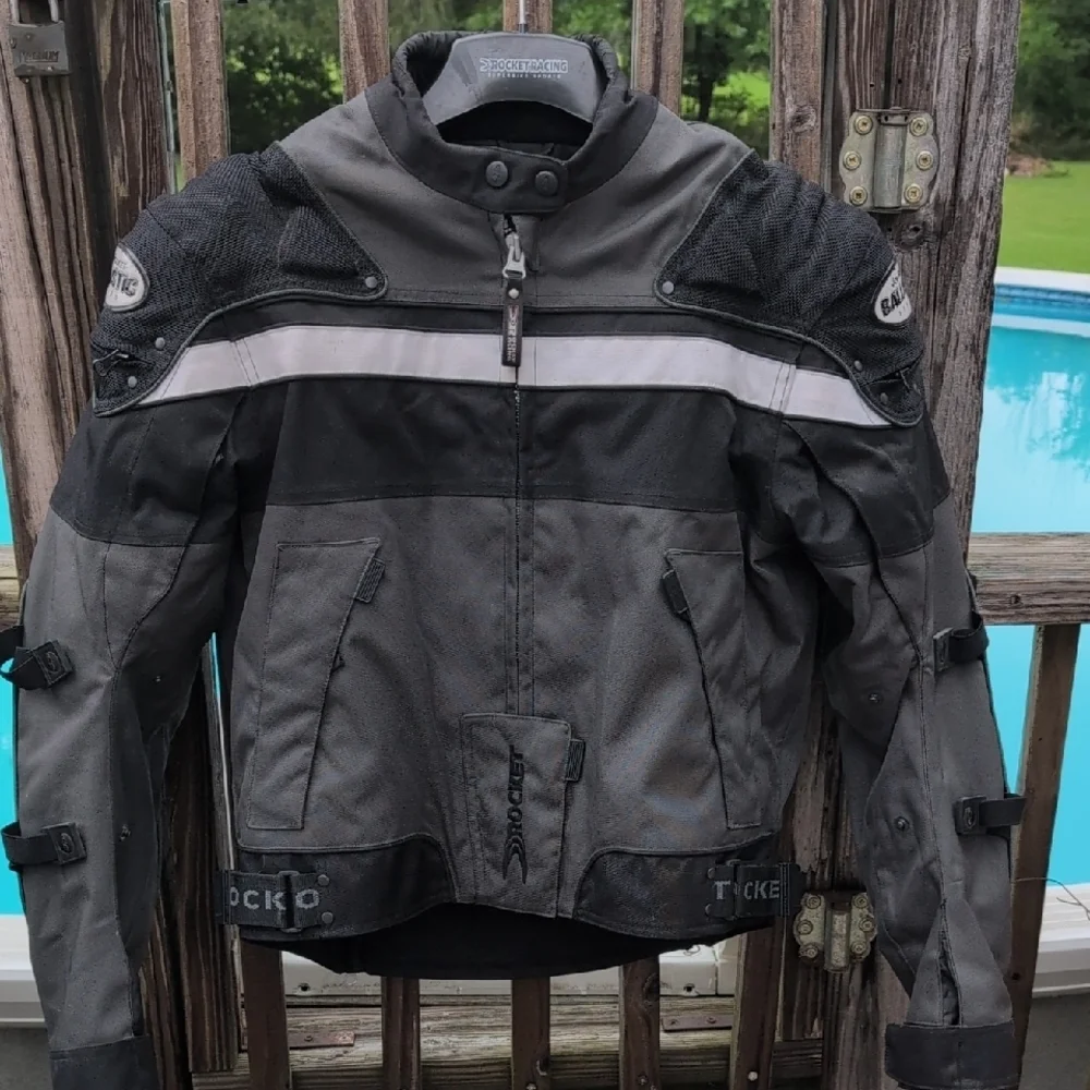 Joe Rocket Black and Gray Performance Jacket - Picture 12 of 12